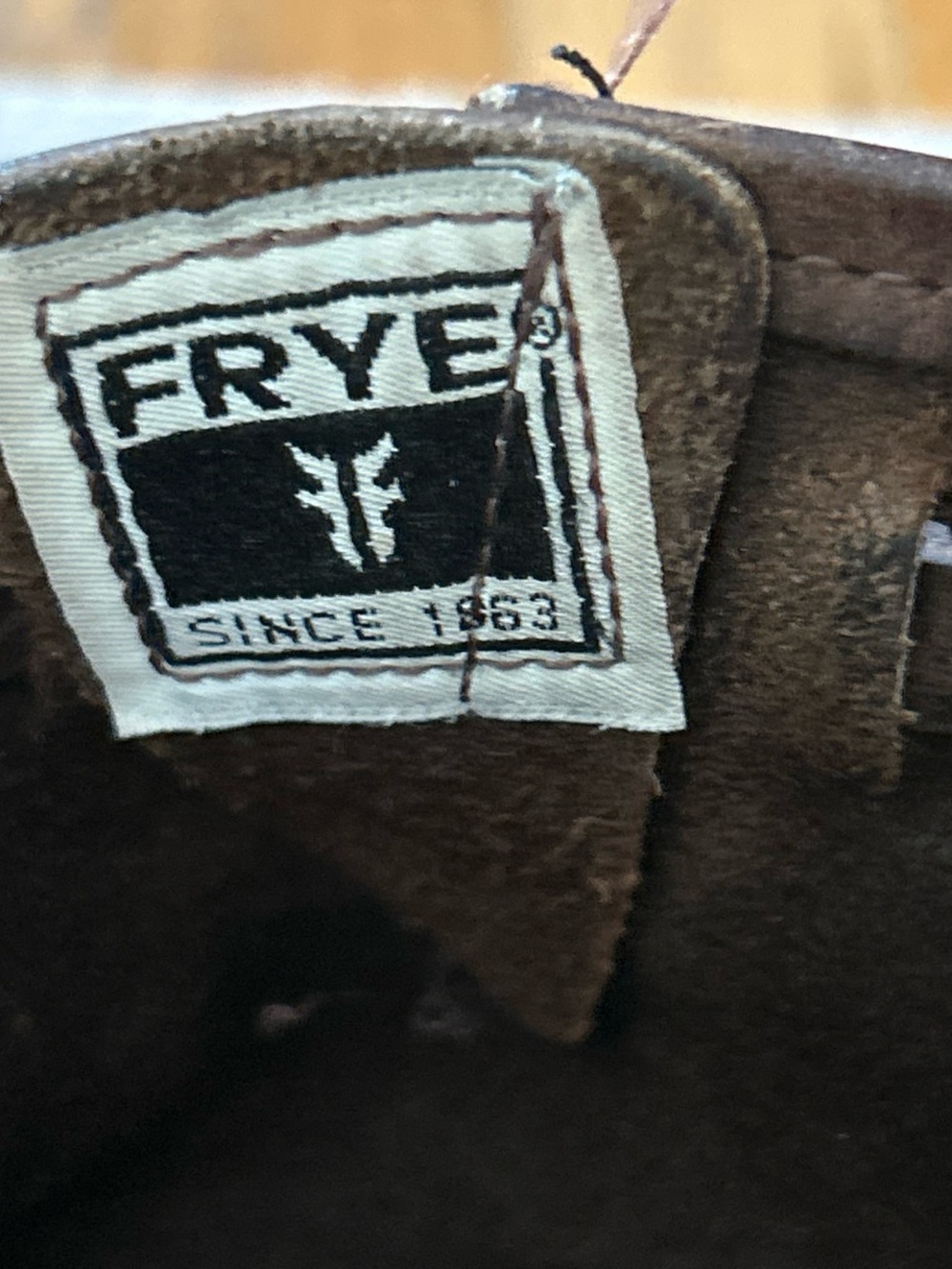 Frye Brown Leather Harness Engineer Boots - Picture 7 of 9